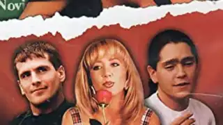 Legarreta y su cabellera rubia en los años 90. Foto: Especial