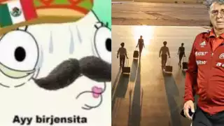 Los mejores memes que dejó el partido de México ante Arabia Saudita en Qatar 2022. Foto: Especial