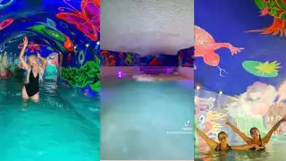 El cenote tiene hasta una profundidad de ocho metros. Foto: Especial