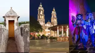 La ciudad amurallada y sus secretos que revela de noche. Foto: Especial