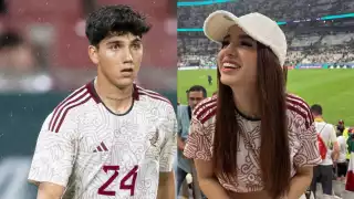 Kevin y Domelipa, en Qatar 2022. Foto: Especial