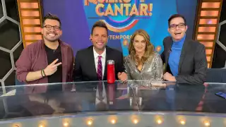 Ellos fueron los jueces este martes. Foto: Especial