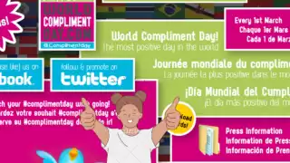 Existe una página para mandar tu cumplido este día: Foto: Especial