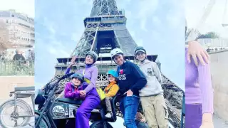 La familia está de vacaciones. Foto: Instagram