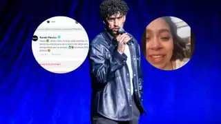 Esta es una de miles de historias que se dieron este viernes en el primer concierto de Bad Bunny en CDMX. Foto: Especial