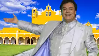 En vida, Juan Gabriel visitó Izamal. Foto: Especial