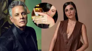 La pareja de actores se comprometió en Europa. Foto: Instagram cinthiaparicio y alexisayala