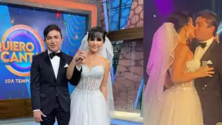 Su número sorprendió a todos en el estudio de Venga la Alegría. Foto: Especial