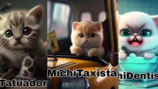 Los memes que están siendo un hit en las redes sociales, ahora son de gatitos. Foto: Especial