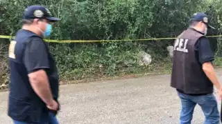 Los restos, según se supo de las autoridades, no son recientes, ya que no había presencia de vestimenta; estaban a un kilómetro de la carretera hacia el monte