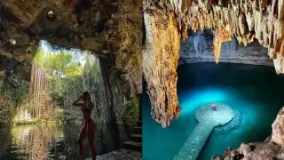 Estos bellos lugares está a menos de una hora de Chichén Itzá. Foto: Especiales