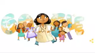 Así luce el homenaje de Google a la doctora mexicana. Foto: Google