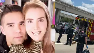 Emir Pabón y su esposa sufren accidente automovilístico en Estados Unidos