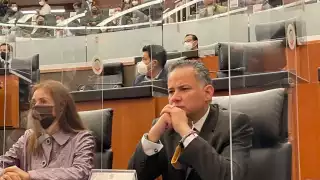 Santiago Nieto acudió al foro contra la corrupción por invitación de su amigo Ricardo Monreal