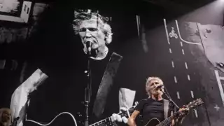 Durante el concierto de este viernes en el Palacio de los Deportes. Foto: Especial