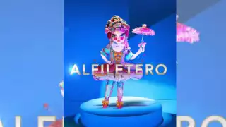 La muñequita de mejillas rosadas dejó el programa este domingo. Foto: ¿Quien es la Máscara?