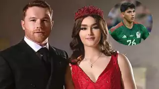 La quinceañera quedó flechada por el guapo futbolista. Foto:Especial