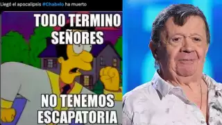 Las redes sociales se manifiestan tras la muerte de Chabelo. Foto: Especial