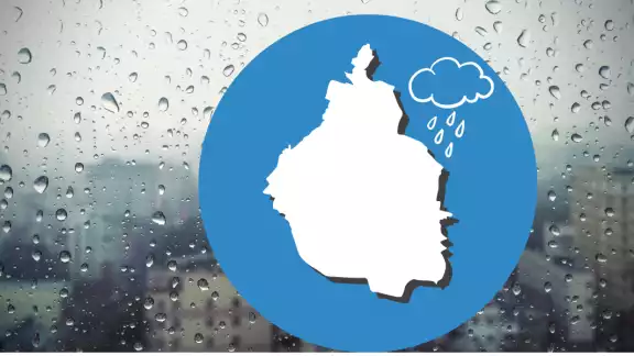 16 alcaldías de la CDMX se encuentran en alerta amarilla por riesgo de lluvias en las próximas horas