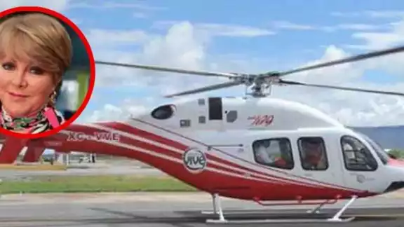 Así era el helicóptero donde iba Ayala y Duarte. Foto: especial
