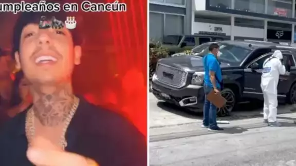 El cantante se encontraba festejando su cumpleaños El cantante se encontraba festejando su cumpleaños