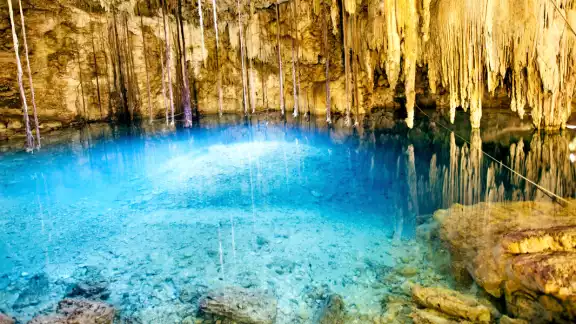 Algunos de estos cenotes son poco visitados por el turismo. Foto: Especial Algunos de estos cenotes son poco visitados por el turismo. Foto: Especial