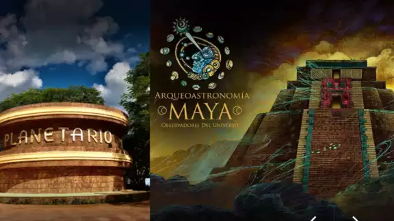 El planetario se encuentra también muy cerca de las Ruinas Xmatuy. Foto Planetario Maya Uxmal El planetario se encuentra también muy cerca de las Ruinas Xmatuy. Foto Planetario Maya Uxmal