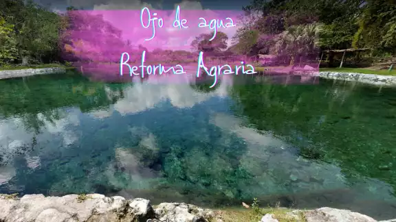 Reforma Agraria te ofrece dos aventuras en una, ruinas y agua natural de un ojo de agua. Foto: Google Maps Reforma Agraria te ofrece dos aventuras en una, ruinas y agua natural de un ojo de agua. Foto: Google Maps