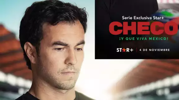 El poster original de la nueva serie de Checo. Foto: Star+ El poster original de la nueva serie de Checo. Foto: Star+