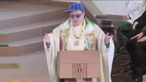 Una misa con ritmo en el evangelio. Foto:Especial