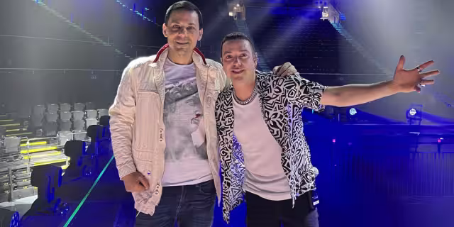 Pepe Rincón y Pee Wee tiene una relación solo de trabajo. Foto: Especial