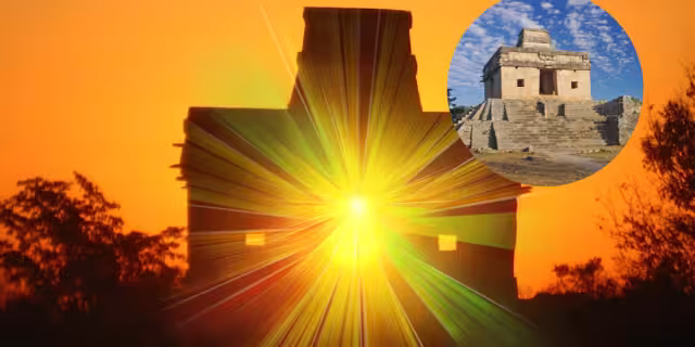 El efecto de luz es similar a lo que ocurre en Chichén Itzá. Foto: Especial