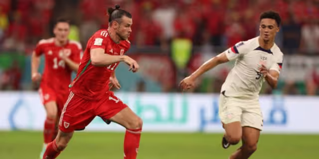 Bale rescata un punto valioso en el debut de Gale en Qatar 2022. Foto: FIFA