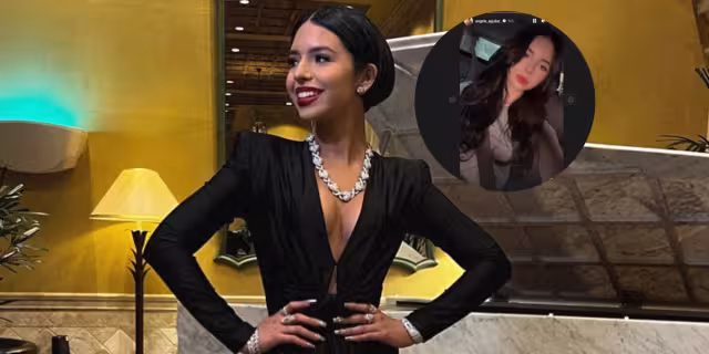 La joven de 19 años se ve más grande con el cabello largo. Foto: Especial