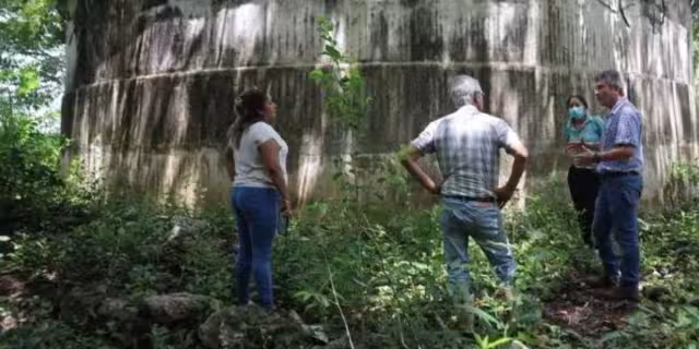 Parte de las ruinas azucarera. Foto:Gaspar Ruiz