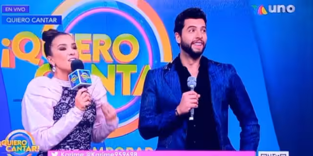 Laura G le reclamó en pleno programa a Jorge Romano. Foto: Especial