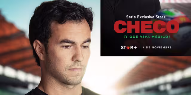 El poster original de la nueva serie de Checo. Foto: Star+