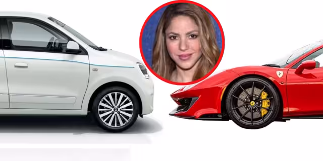 El comparativo que lanzó Shakira en su nueva canción. Foto: Especial