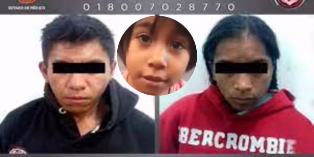 Los asesinos de la pequeña Guadalupe. Foto: Especial