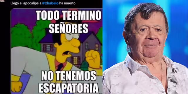 Las redes sociales se manifiestan tras la muerte de Chabelo. Foto: Especial