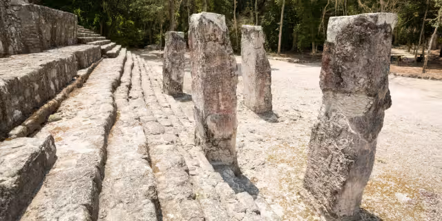 La mayoría de las estelas las podrás encontrar en el estado de Campeche. Foto: Especial