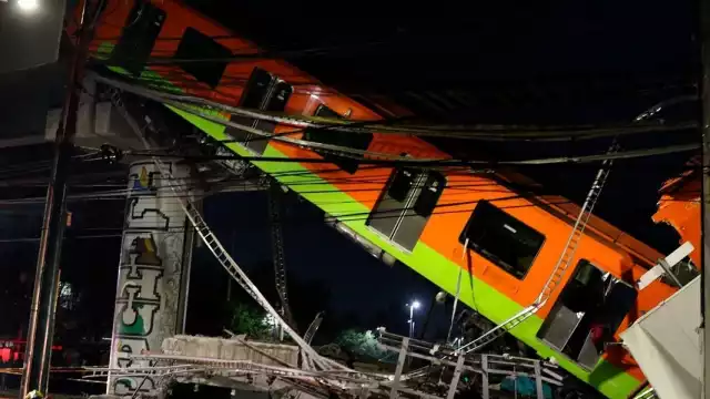 Un tren del Metro de la Línea 12 cayó hace dos años