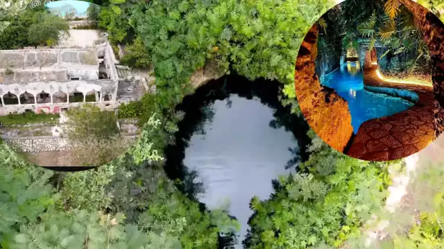 Podrás nadar en un canal lleno de vegetación que te llevará al cenote. Foto: Especial