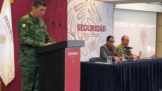 La violencia surgió después de su detención, aseguró el secretario de la Defensa Nacional. Foto: Especial