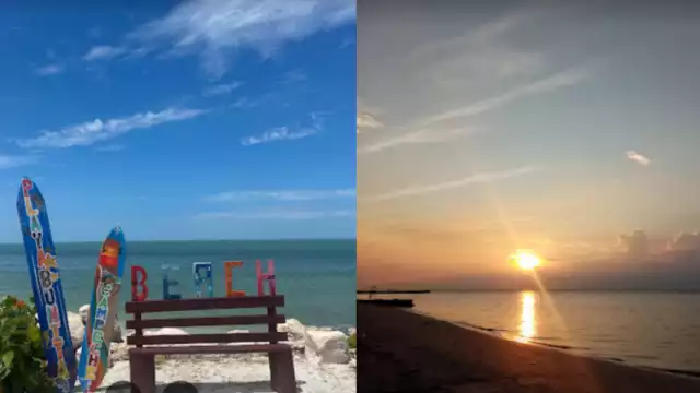 Los atardeceres de Campeche son únicos, en Playa Bonita podrás admirarlos. Fotos: Google Maps