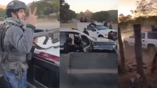 Los Chapitos intentaron rescatar a Ovidio. Foto: Especial