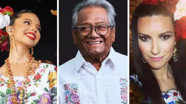 De Mérida para el mundo. Fotos: Instagram angela_aguilar_, armandomanzaoficial y LauraPausini