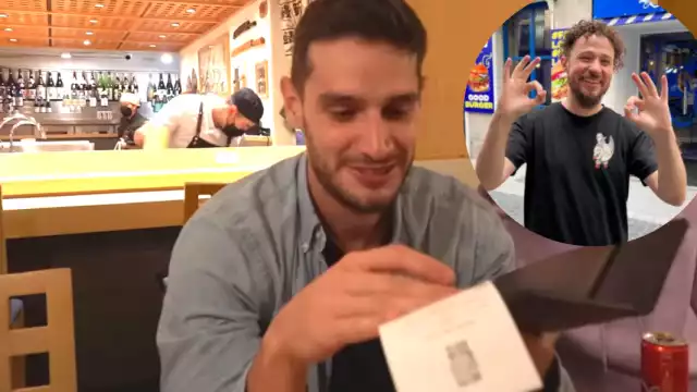 Al final Luisito le agradeció su visita a su restaurante. Foto: Youtube