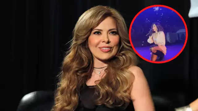 La cantante se presentó en Rincón de Romos. Foto: Especial