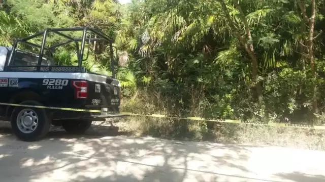 El cuerpo hallado en Tulum fue llevado a las instalaciones del Semefo de la ciudad para que sea realizada la necropsia de ley